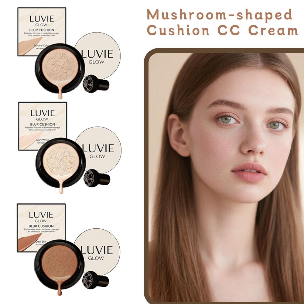 Bb Cushion Korean - 루비 글로우 한국 버섯 퍼프 에어